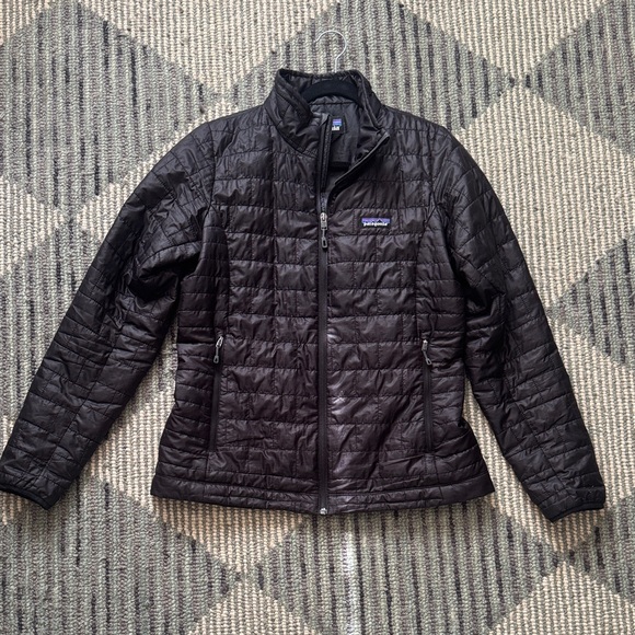 Patagonia Women's Black Nano Puff Jacket - Picture 2 of 12